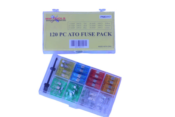 120 Piece ATO/ATC Fuse Set