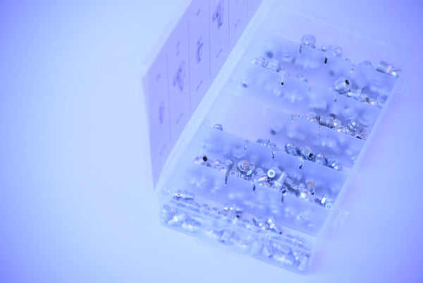 110 Piece  Metric Grease Fitting Set