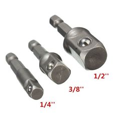 3 Piece Nut Driver Adapter