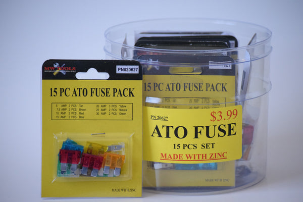 15 Piece ATO Fuse Pack
