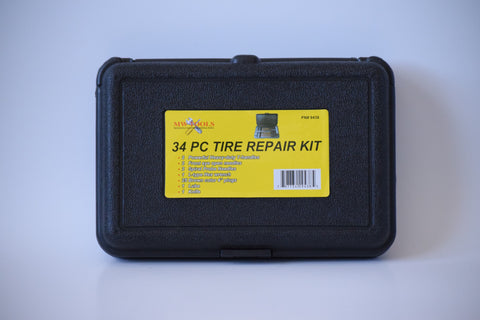 34 Piece Tire Repair Kit