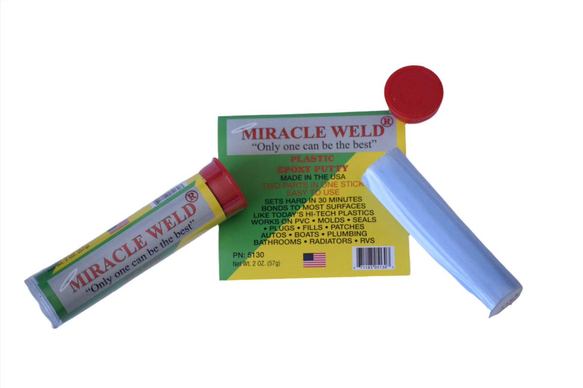 Miracle Weld Epoxy Putty Plastic The Gabrielle Corporation